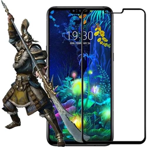 500pcs Full Cover Coverage 3D Curved Tempered Glass Premium Screen Protector Flim Guard For LG Velvet G9 G8 G7 G5 V50 V40 V30