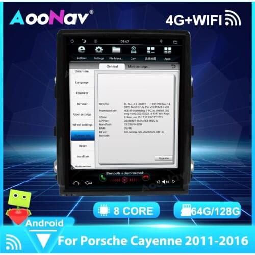 8 Core 64G 128G Android Car Multimedia Radio For Porsche Cayenne 2011-2016 System GPS Navigation Stereo Reciver