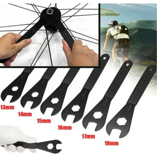 Bicycle Repair Tools Cone Spanner Wrench Spindle Axle Bicycle Bike Cycling Repairing kits Handheld Spanner Tool 13mm-19mm