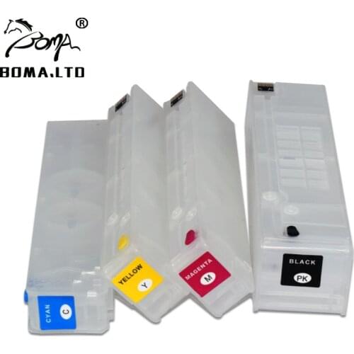 Refillable Ink Cartridge For HP 970 971 Show Ink Level ARC Chip For Hp Officejet Pro x476dn x576dw x451dn x451dw Printer