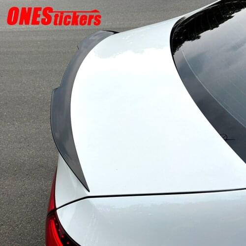 For Mercedes Benz A Class W177 V177 A180 A200 A220 A250 Sedan 2019 2020+ Car Trunk Tailplane Calming Wind Disturbed Flow Sticker