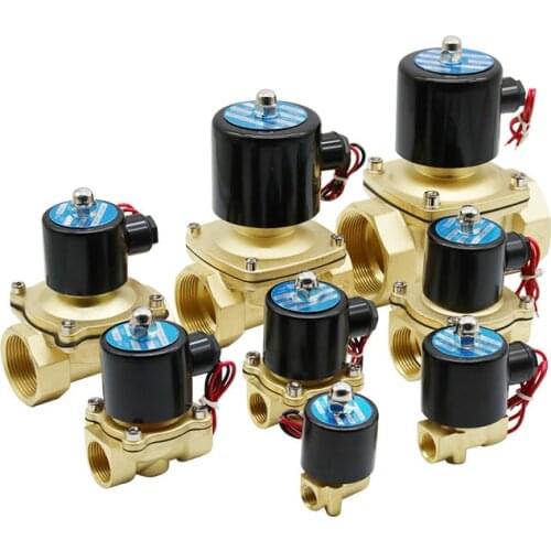 Normally closed water valve dn08 DN 10 DN 15 DN 20 DN 25 DN 35 DN 40 DN 50 voltage AC220 V / DC24 V solenoid valve
