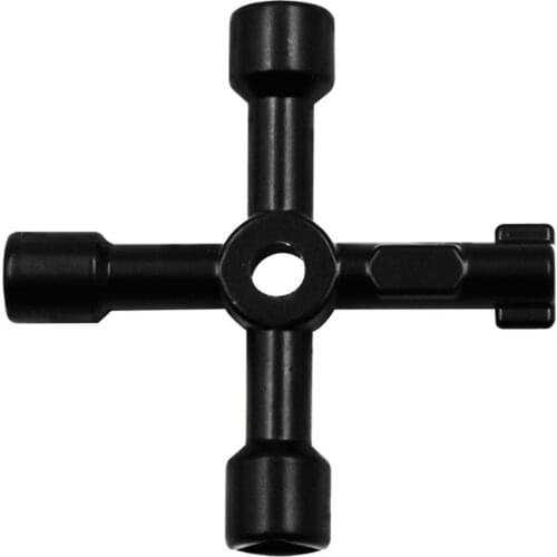 NEW Multi-functional electric control cabinet triangle key wrench elevator water meter valve square hole