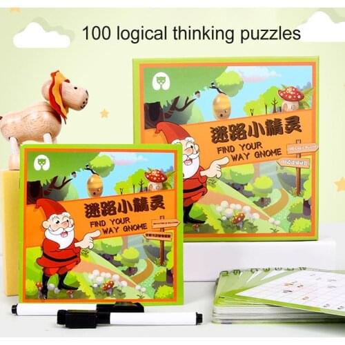 Montessori Educational Puzzle Lost Elf Game Parent-child Interaction Toy