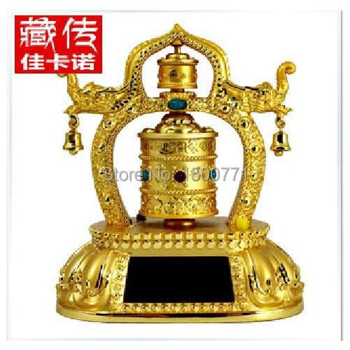 After turning the rotary tube solar car Jushi Car Decoration