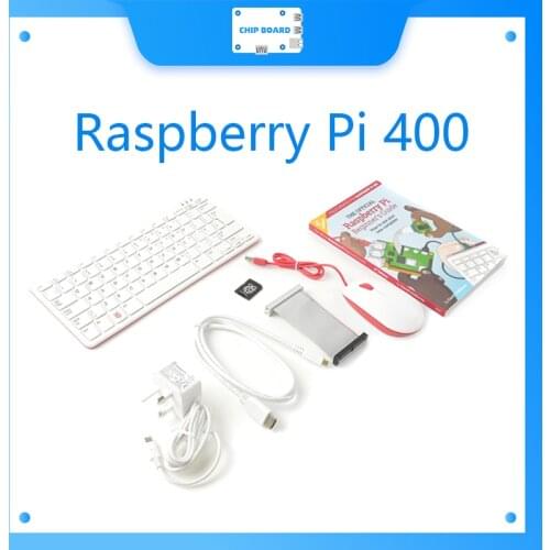 Raspberry Pi 400, a Powerful, Easy-To-Use Computer Built Into a Keyboard, 4GB LPDDR4-3200, USB, HDMI ports GPIO header