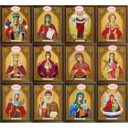 Religion Icon of Leader Diamond Mosaic True religious men diamond embroidery rhinestones 30*40CM 5D DIY Diamond Paintings