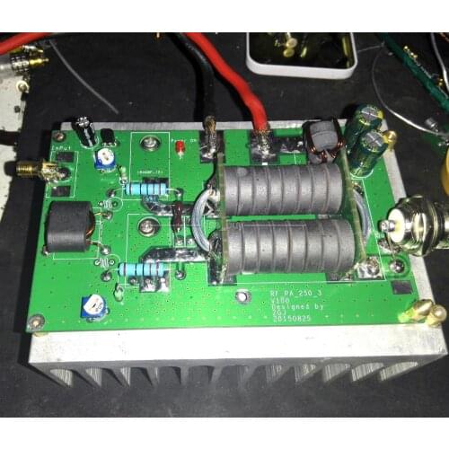 180W HF Linear High Frequency RF SSB CW Power Amplifier Amateur FM Radio Station DIY KITS For Transceiver Intercom Radio HF FM