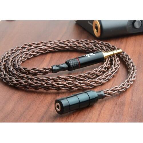 High-end Custom headphone wrie For sony Conversion cable voor IE80 IE80S 100% high purity single crystal copper cable