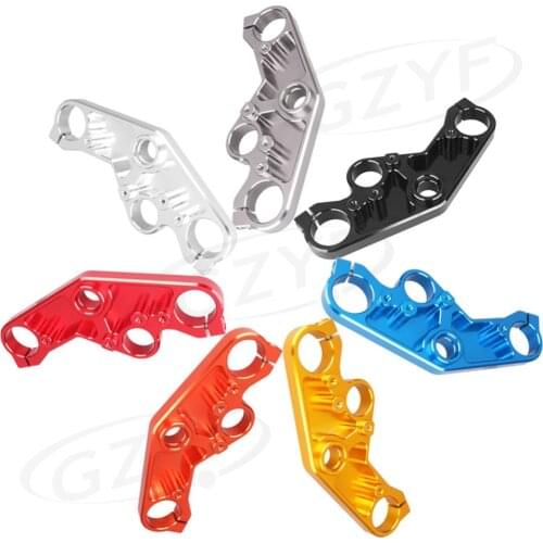 Front Fork Lowering Triple Tree Upper Top Clamp Yoke for Yamaha YZF R3 R25 2014 2015 2016 Black Blue Gold Grey Red Silver