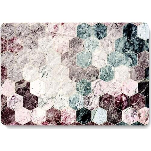 2021 New Marble Pattern Laptop Case for Apple Macbook 12'' A1534 Protective Shell Air 2018/2019/2020 Pro 13 15 Inch Back Cover