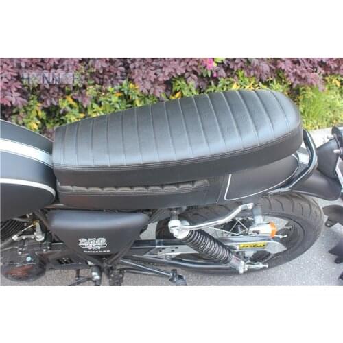 64MM 2 KIND CHOOSE MOTOCYCLE SADDLE BLACK BROWN MOTORCYCLE RACER SEAT RACER SEAT HUMP MASH CAFE RETRO LOCOMOTIVE CUSHION