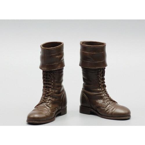 1/6 Scale Soldier Accessories World War II Boots Model for 12" Action Doll