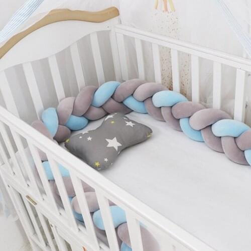 3M Length Long Knot Braid Pillow decoration baby room ropa de cuna baby bedroom baby bumper