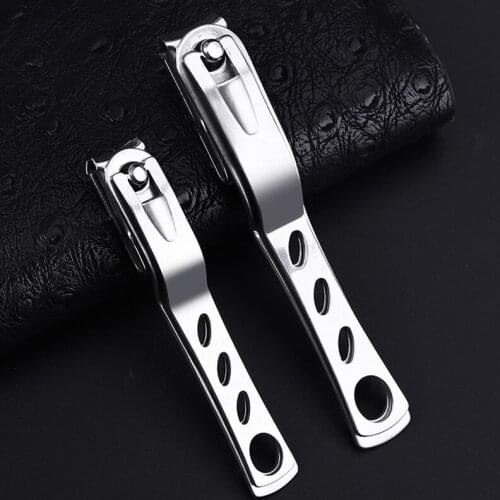 Professional Nail Clippers Stainless Steel Nail Cutter Toenail Fingernail Manicure Trimmer Toenail Clippers for Thick Nails