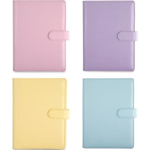 Classic Loose Leaf Ring Binder Notebook Planner Diary Notebook Cover PU Leather Cover JR Deals