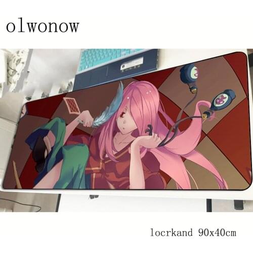 Little Witch Academia mouse pad gamer locrkand gaming mousepad notbook desk mat High-end padmouse game pc gamer mats gamepad