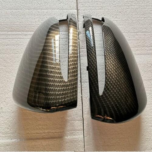 For Mercedes Benz W205 W222 W213 W238 X205 X253 C217 C253 W253 C S GLC E G AMG Rearview Mirror Covers Caps Carbon Accessories