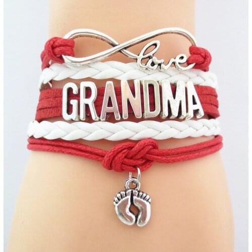 Fashion love GRANDMA bracelets charm love for grandma gifts grandma souvenir bracelets