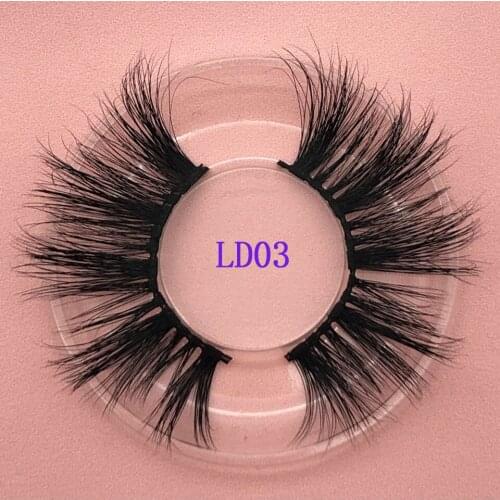 Makp up False Eyelashes 3D Mink Lashes Full Strip 25 MM Mink Lashes 100% Cruelty Free Mink Handmade Reusable Natural Eyelashes