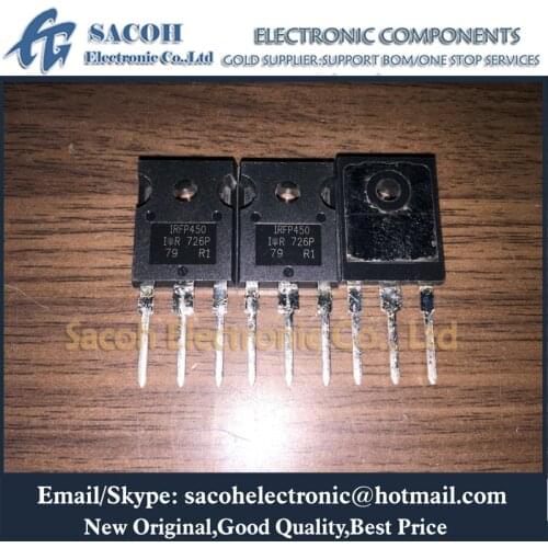 Original 10PCS/Lot IRFP450 IRFP450PBF or IRFP450A or IRFP450N or IRFP450LC IRFP450R 450 TO-247 14A 500V Power MOSFET transistor