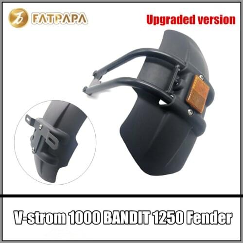 Upgraded version - Motorcycle License plate frame Night light Rear Fender FOR SUZUKI V-strom 1000 BANDIT 1250 Vstrom 1000