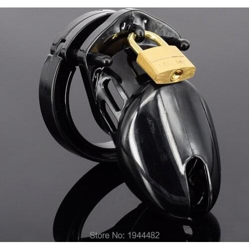 Plastic Black Male CB6000S Chastity Device Chastity Belt Cock Cage Penis Ring Bondage Sex Toys Dildo Lock For Men Sex Products