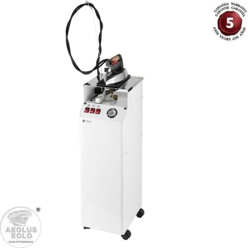 Ironing System Vertical Professional Steam Iron Laundry Generator Wheels Warranty 5 Years AV01 F RA