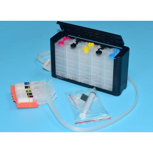 Compatible PGI350 CLI351 PGI-350 350 351 Ciss System With Auto Reset Chips For Canon IP7230 MG5430 MG6330 MG6330 Printers 5Color