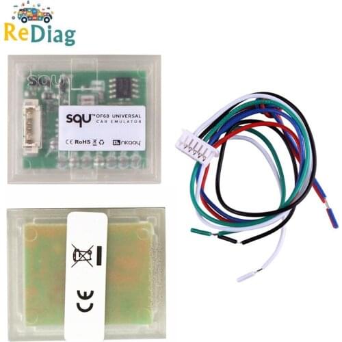 SQU OF68 Universal Car IMMO Emulator Support Seat Accupancy Sensor/ IMMO/ Tacho Programs High Quality