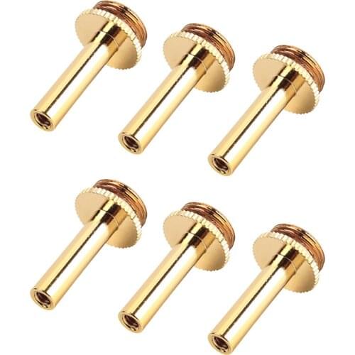 15x29mm Trumpet Connecting Rod Screws Instrumental Accessory 6pcs/set Copper