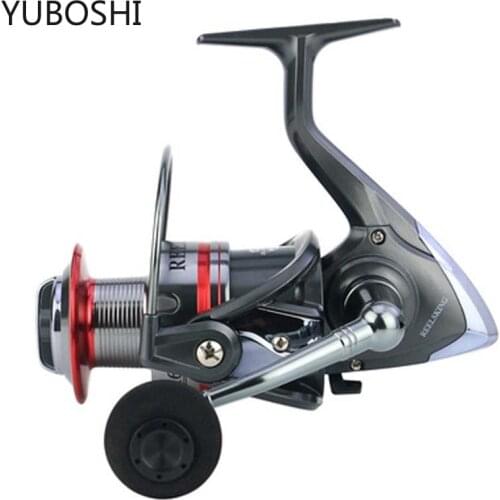 YUBOSHI New 1000-7000 Series Metal Spinning Fishing Reel 5.1:1/5.2:1 Gear Ratio High Speed Carp Fishing Reel Fishing Tools