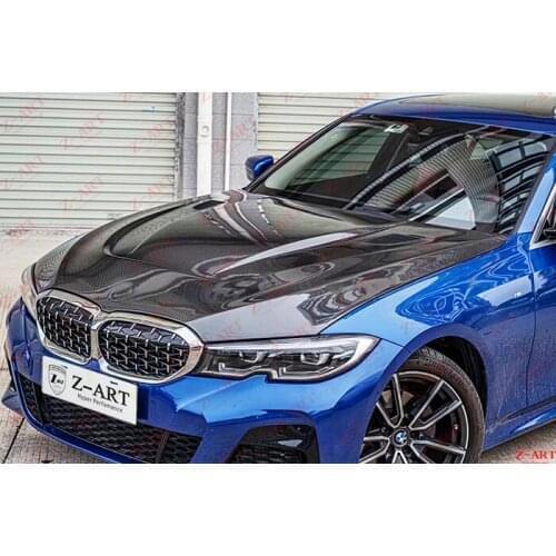 Z-ART G20 CARBON fiber engine bonnet for G20 carbon fiber engine cover for all new 3 series carbon fiber engine hood for G20