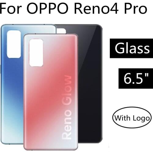 For OPPO Reno4 Pro Battery Back Rear Cover Door Housing Battery Back Cover Replacement