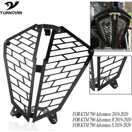 For 790 Adventure ADV 790 AdventureR/S 2019-2020 Motorcycle Accessories Headlight Protector Grille Guard Cover Motor Parts