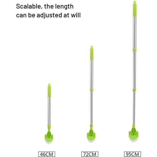 3 In 1 Extendable Scrubber Brush Shower Tub Tile Brush Car Van Bathtub Cleaner Cleaning Supplies For Bathroom Kitchen Home