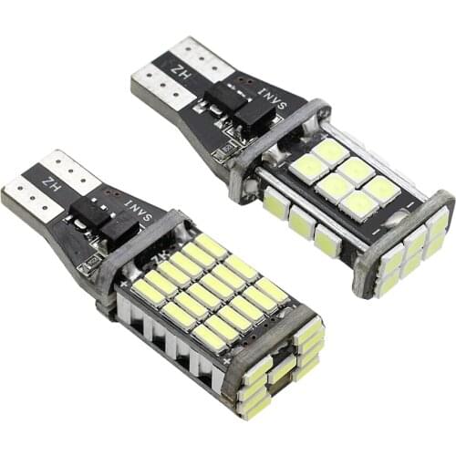 Car backlight, led CANbus T15 w16w 921 super flash 3030 SMD, no error, 4014 SMD 12V