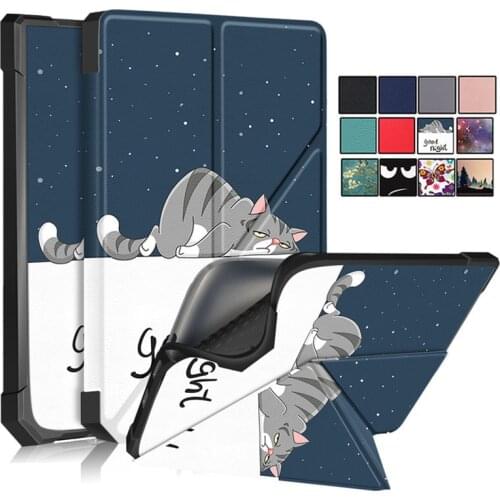 For PocketBook 740 Case Multi-folding Stand Soft TPU Back for PocketBook InkPad 3 Pro PB740 / InkPad Color PB741 7.8 Case Cover