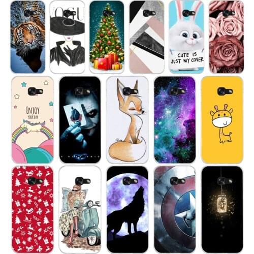 T For Samsung A5 2017 Case Soft Silicone Phone Case for Samsung Galaxy A5 2017 SM-A520F Cover Fundas for Samsung Galaxy A5 2017
