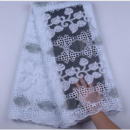 Pure White African Milk Silk Lace Fabric High Quality French Lace Fabric Nigerian Tulle Lace Fabric For Wedding Dress 1623