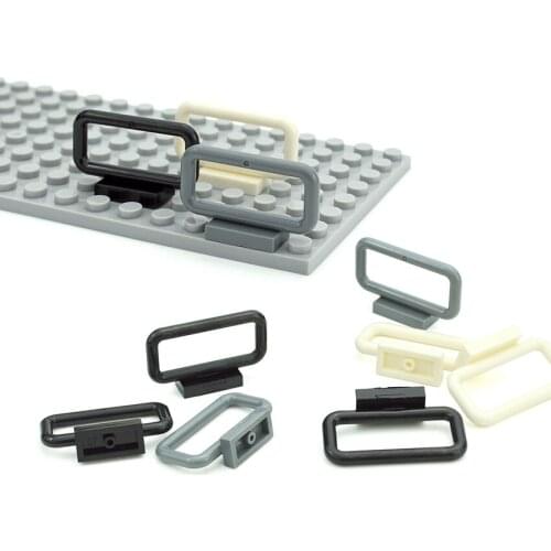 20PCS Building Blocks Technical MOC Parts 1x4x2 fence guardrail panel Assembles Particles DIY Bricks Toys Compatible With 6187