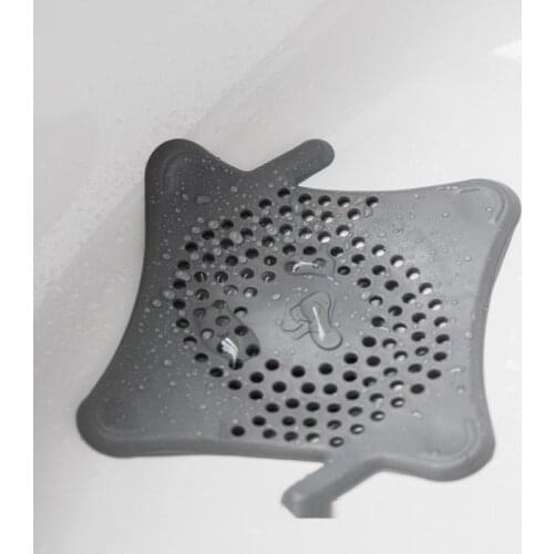 Bathroom Floor Drain Sewer Anti-clogging Hair Filter Mesh Sink Anti-clogging Filter Hair Anti-Blocking Suction Cup Floor Drain