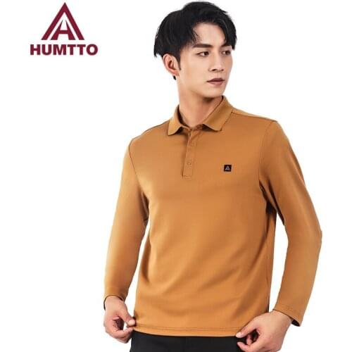 Мужские поло с длинным рукавом HUMTTO China At AliExpress