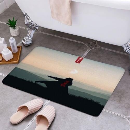 Minato namikaze 3D Print Doormats Rectangle Non-Slip DoorMat Bedroom Kitchen Entrance Print Door rugs Dropshipping
