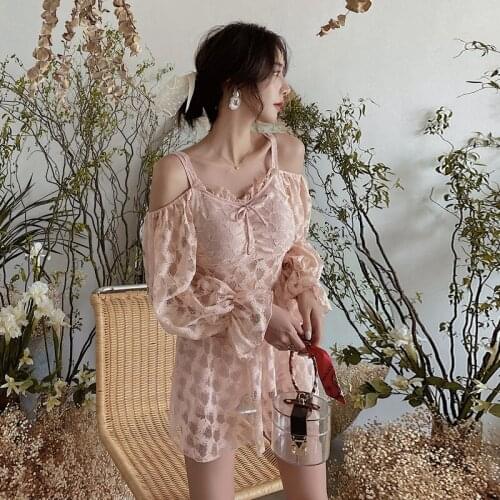 Swimsuit For Surfing Korean Female One-Piece Bathing Suit Beach High Waist Swimwear Women Plus Size Retro Sexy One Piece Swim