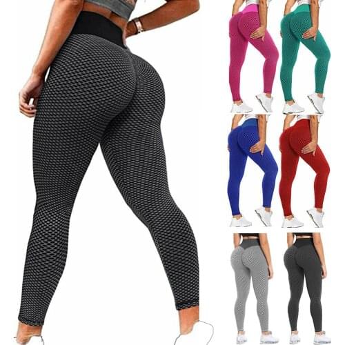 High Waist Mesh Leggings Workout Yoga Pants Women Fitness Anti Cellulite Leggins Running Butt Lift Tights Sport Training Trouser