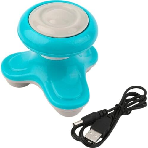 Electric Handled Wave Vibrating Back Massager USB Battery Full Body Head Neck Massage Ultra-compact Lightweight Portable 2020