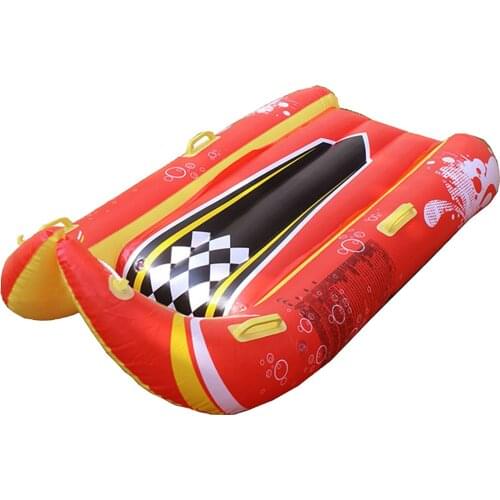 1-2 People Inflatable Snow Tube Skiing Board With Handle Large Durable Thicken Outdoor Winter Sport Toys Snow Sled Board For Kid