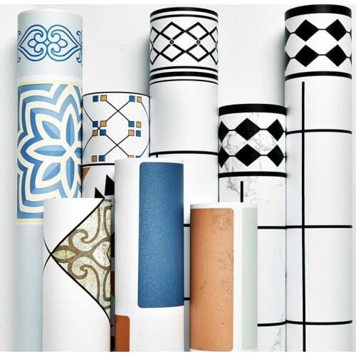 Home decoration stickers kitchen cabinet wardrobe decoration wall stickers bathroom waterproof cabinet table DIY marble stickers