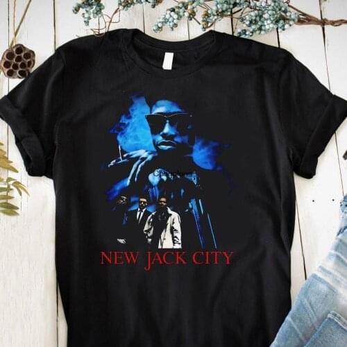 New Jack City Wesley Snipes Ice T Retro Hip Hop Movie New Jack City T Shirt(1)